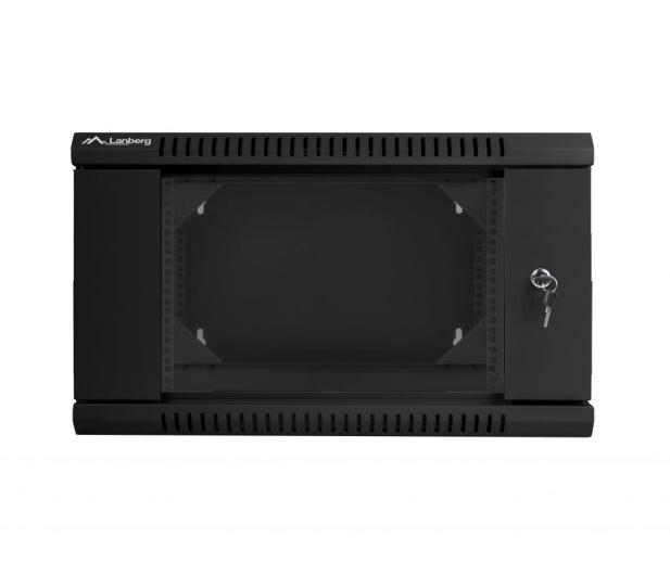 LANBERG Szafa instalacyjna wisząca dwusekcyjna 19'' 6U 600X600mm czarna WF02-6606-10B - 455646 - zdjęcie 2